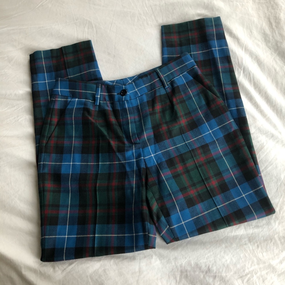 D&G Plaid Trousers
